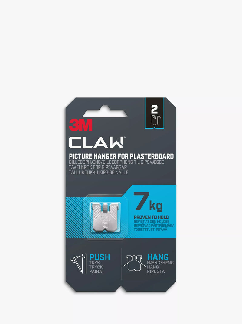 3M CLAW Drywall Picture Hangers Pack of 2 imported from the UK