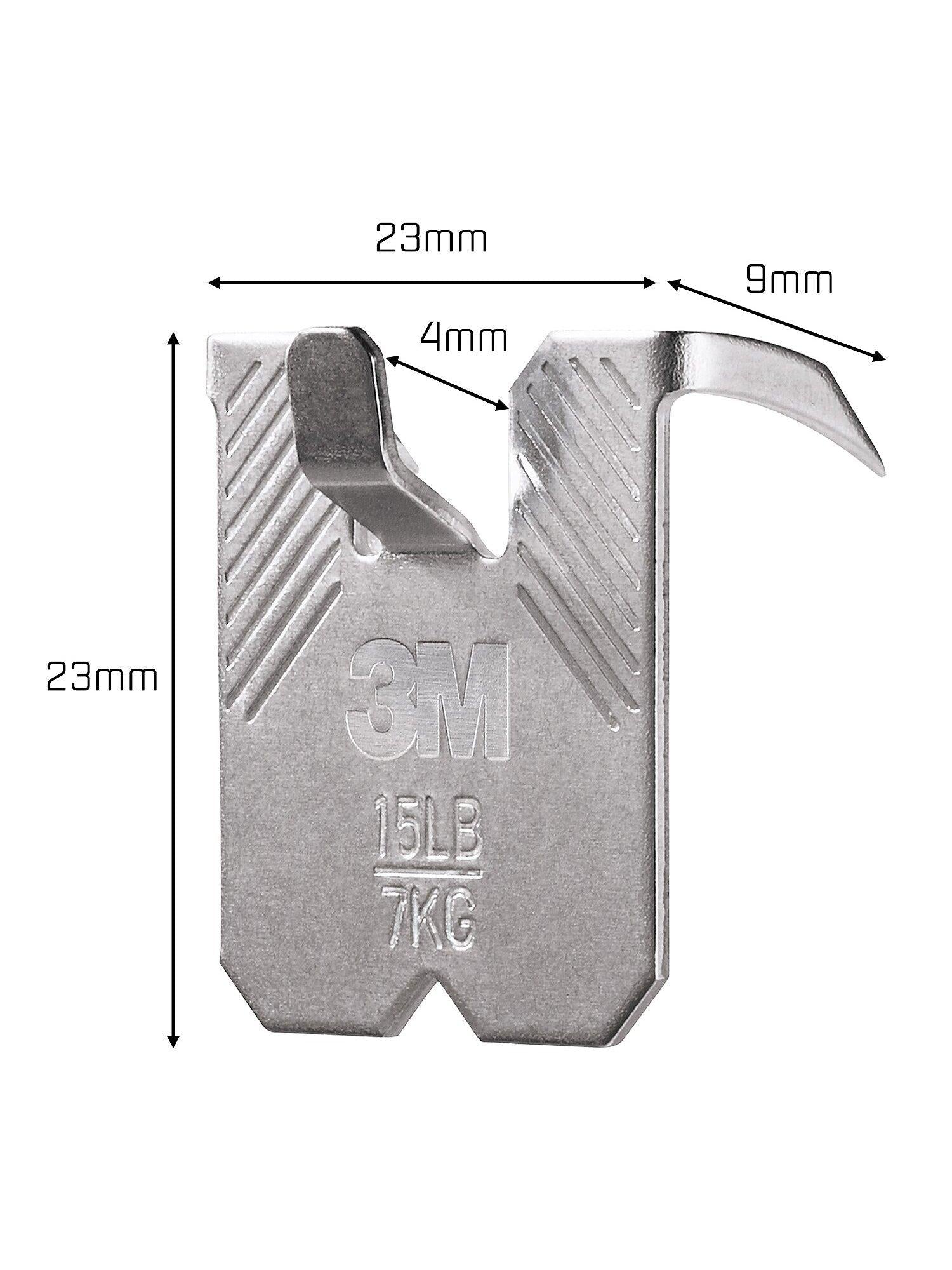 3M CLAW gipsveggbildeoppheng, pakke med 2, importert fra Storbritannia