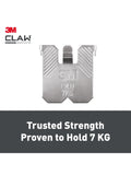 3M CLAW gipsveggbildeoppheng, pakke med 2, importert fra Storbritannia