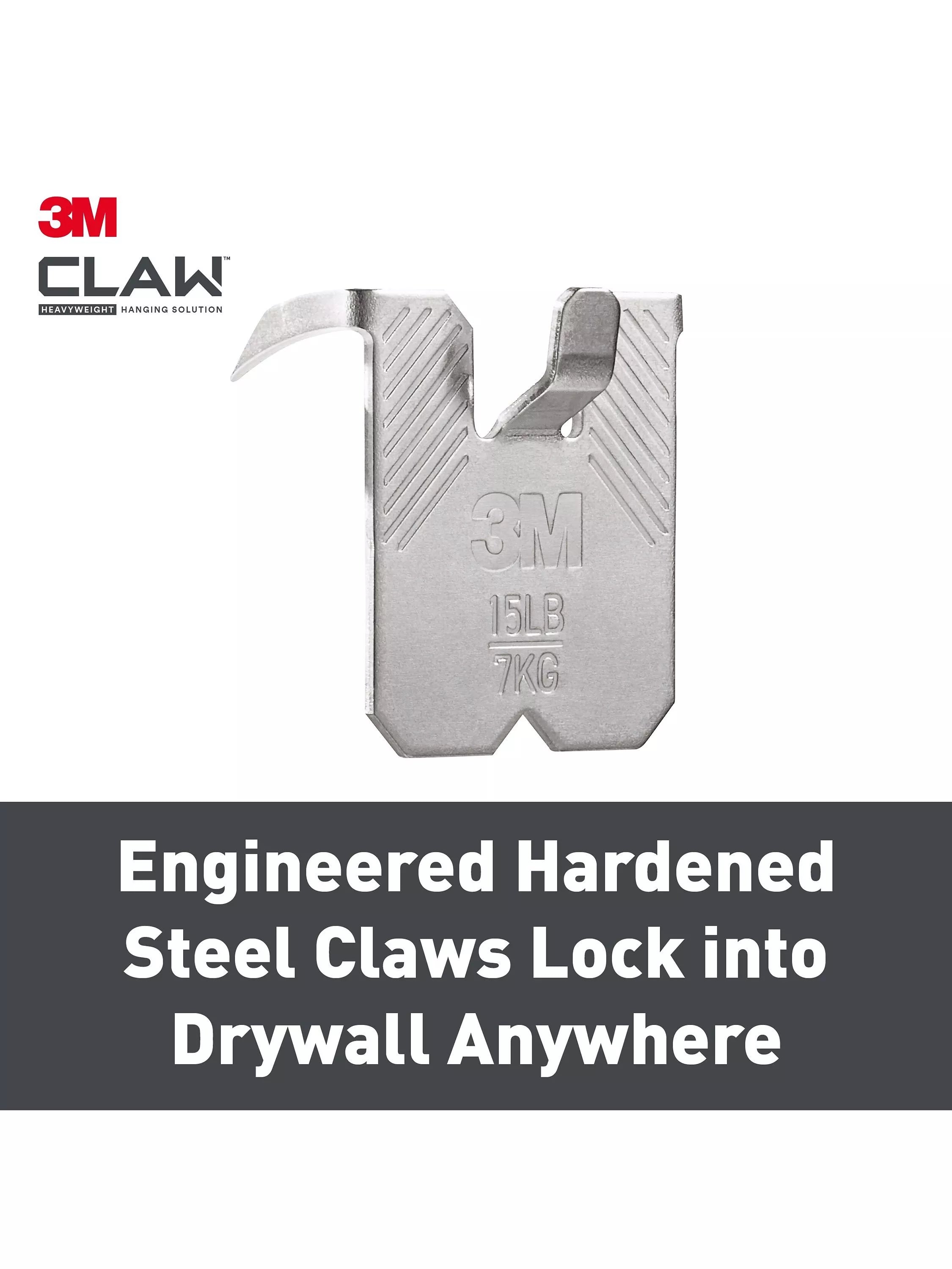 3M CLAW Drywall Picture Hangers Pack of 2 imported from the UK