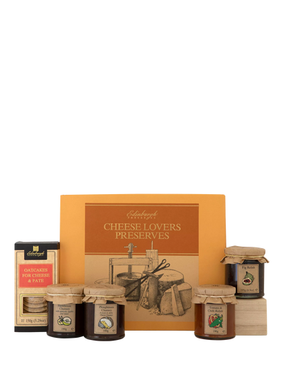 Assortiertes Käsebegleitungs-Set mit Chutneys und Haferkeksen, 905 g