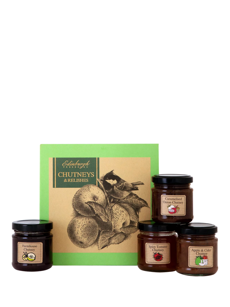 Edinburgh Preserves Chutneys & Relishes Box, 990g