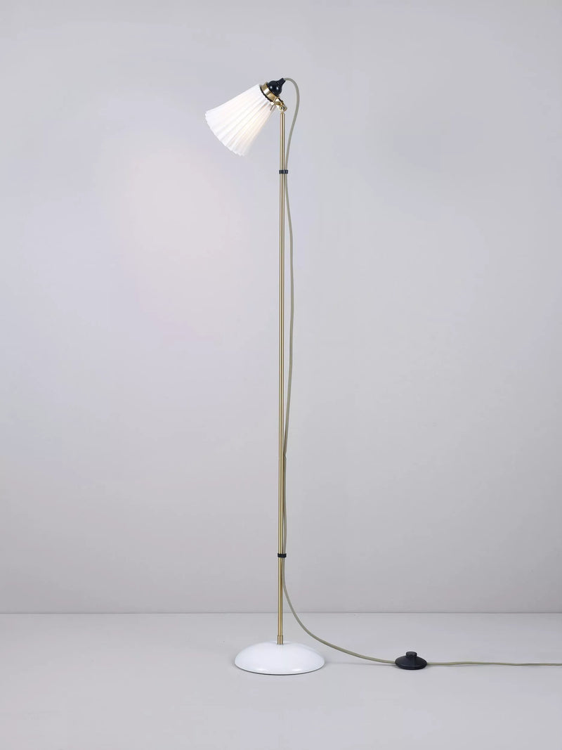 Original BTC Hector Pleat floor lamp natural, UK version
