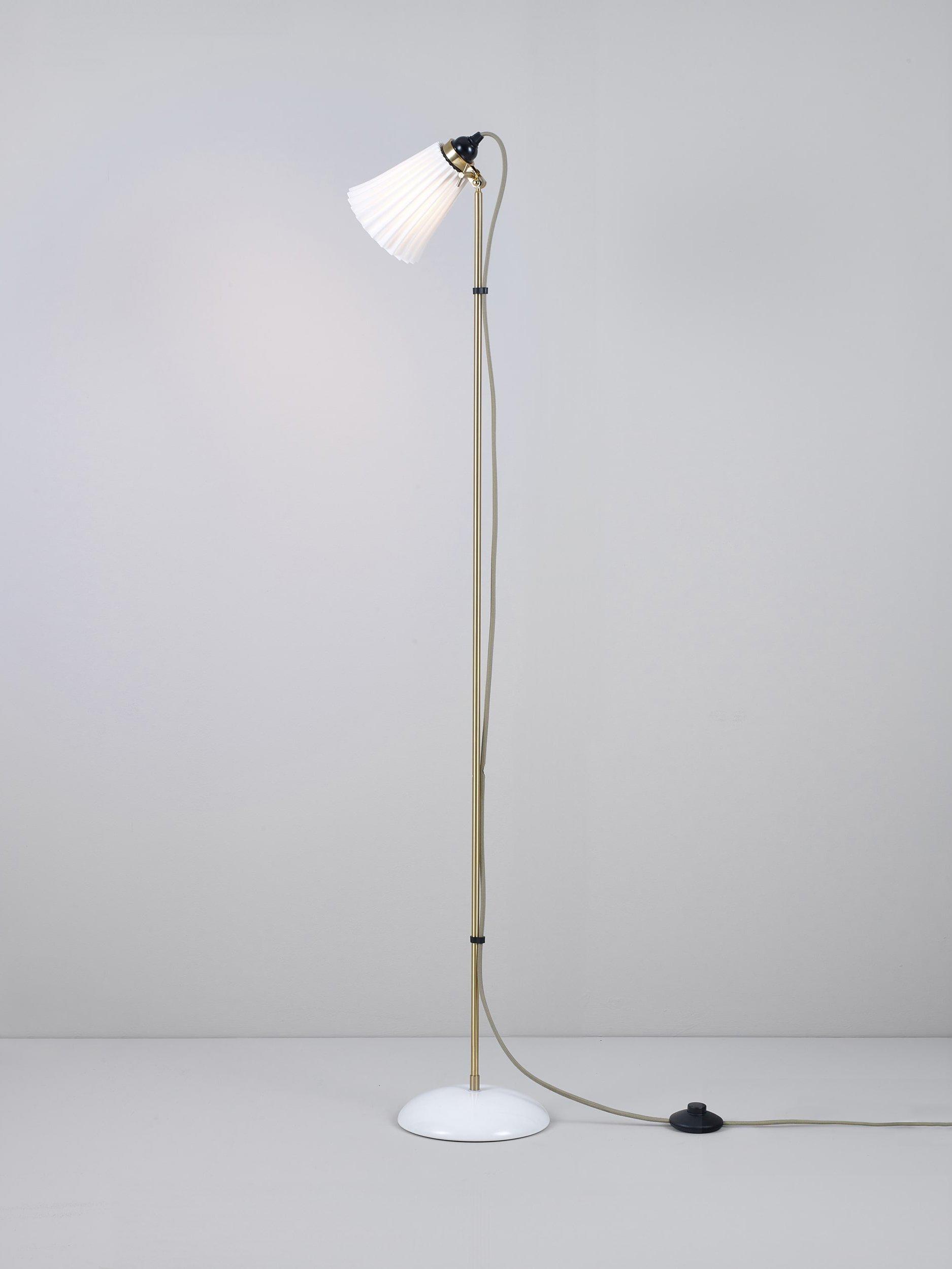Original BTC Hector Pleat floor lamp natural, UK version
