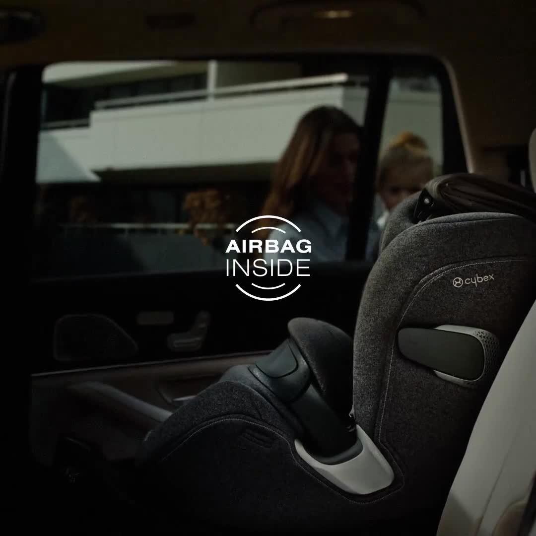 Cybex Anoris T2 i-Size Car Seat Mirage Grey - British product