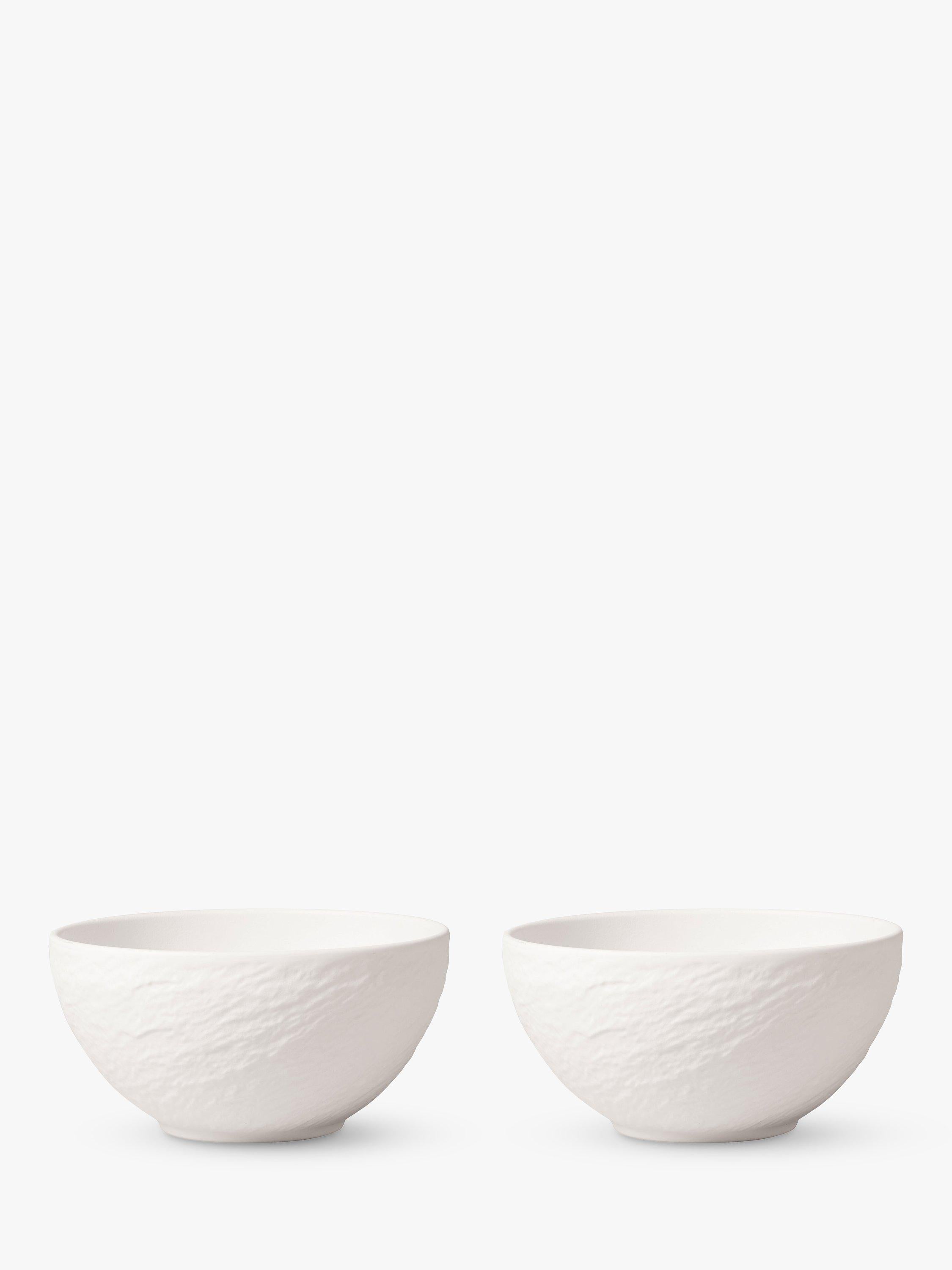 Villeroy & Boch porcelain cereal bowl set of 2, 14cm (British brand)