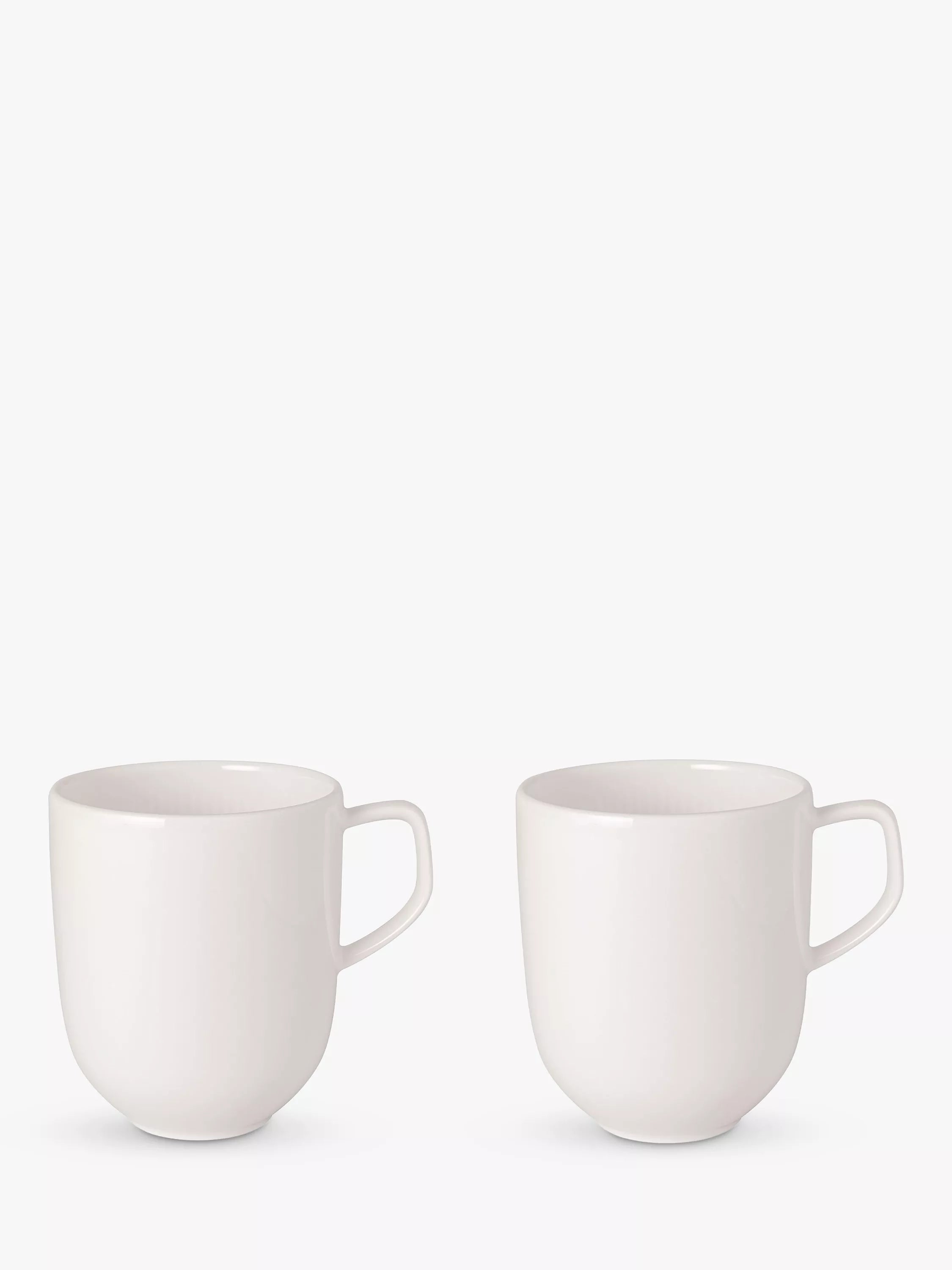 Villeroy & Boch white porcelain mug set 300ml, UK version