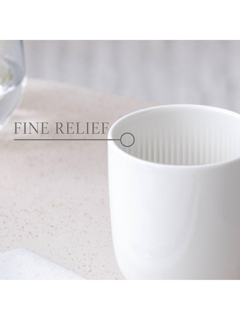 Villeroy & Boch white porcelain mug set 300ml, UK version