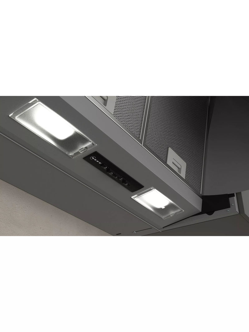 Neff integrated cooker hood 60cm silver - British product