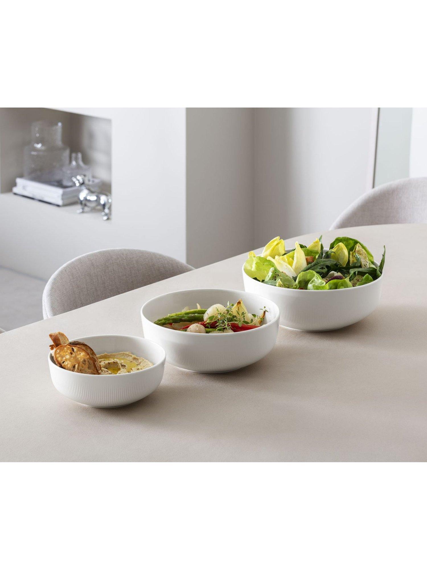 Villeroy & Boch Afina porcelain salad bowl 24cm (British brand)