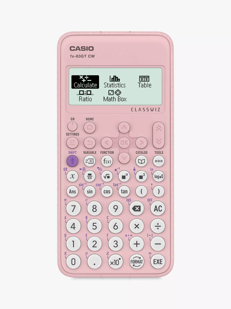 Casio FX-83GTCW scientific calculator, UK version