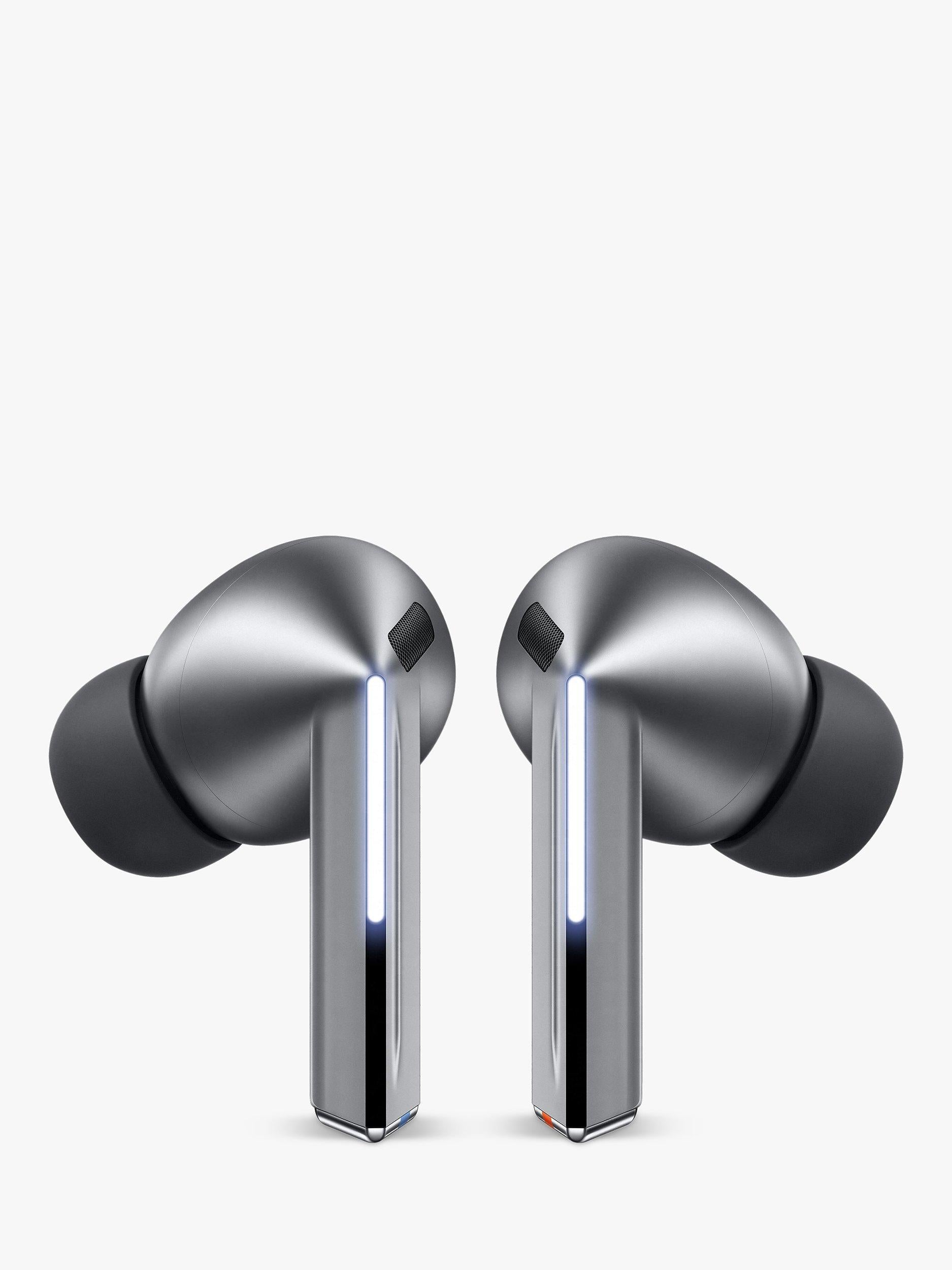 Samsung Galaxy Buds3 Pro white wireless earbuds, imported from the UK