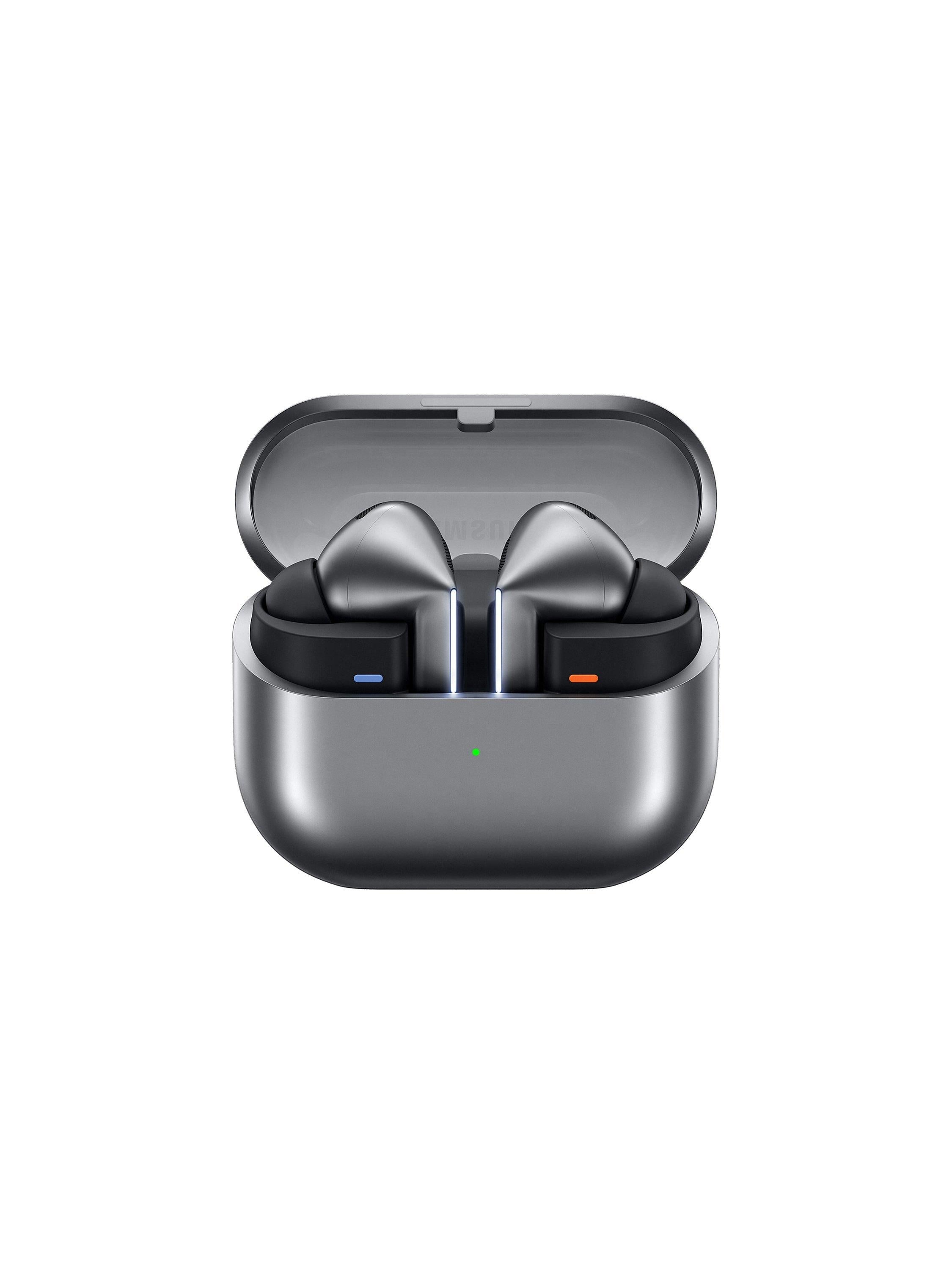 Samsung Galaxy Buds3 Pro white wireless earbuds, imported from the UK