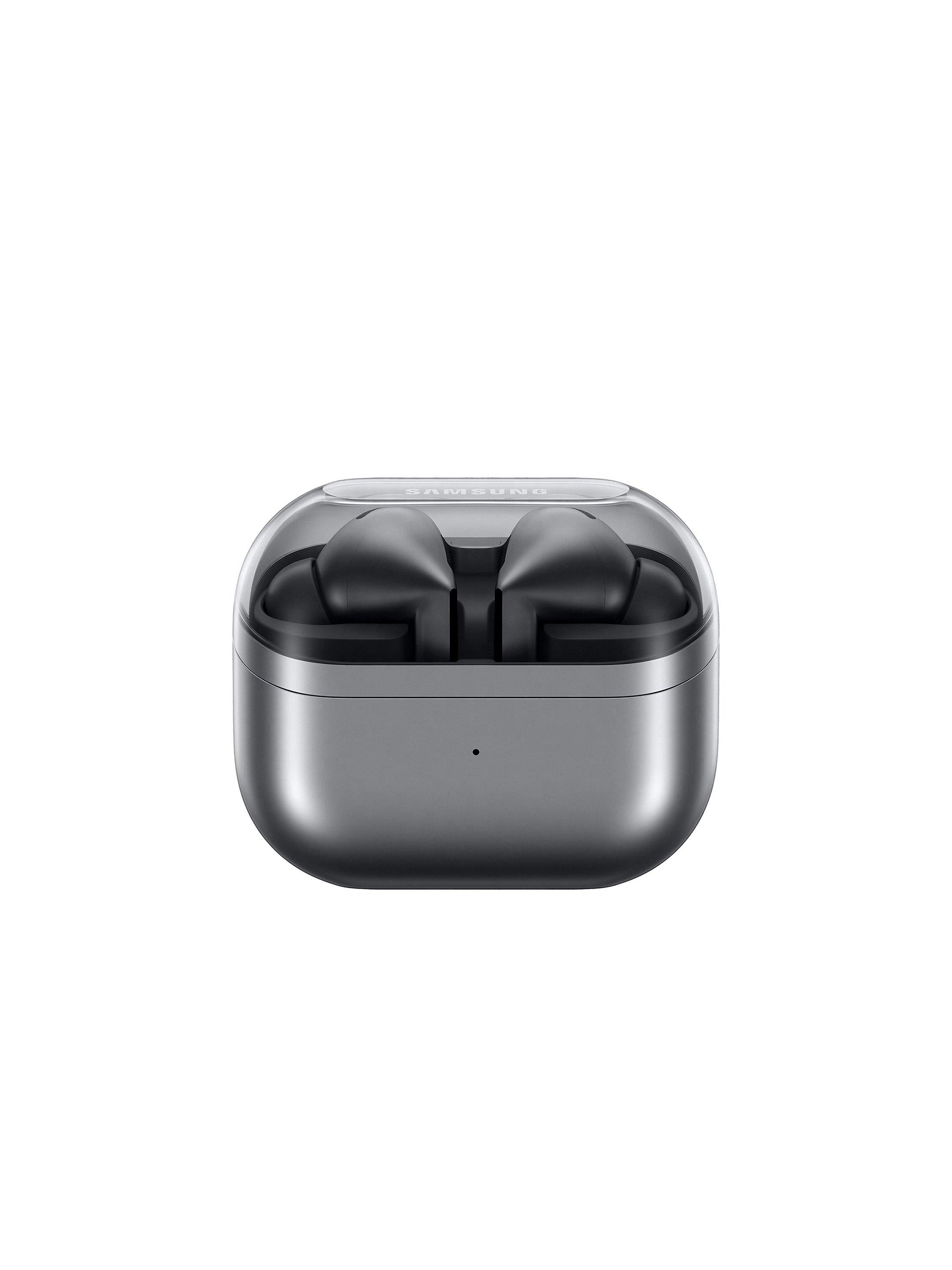 Samsung Galaxy Buds3 Pro white wireless earbuds, imported from the UK
