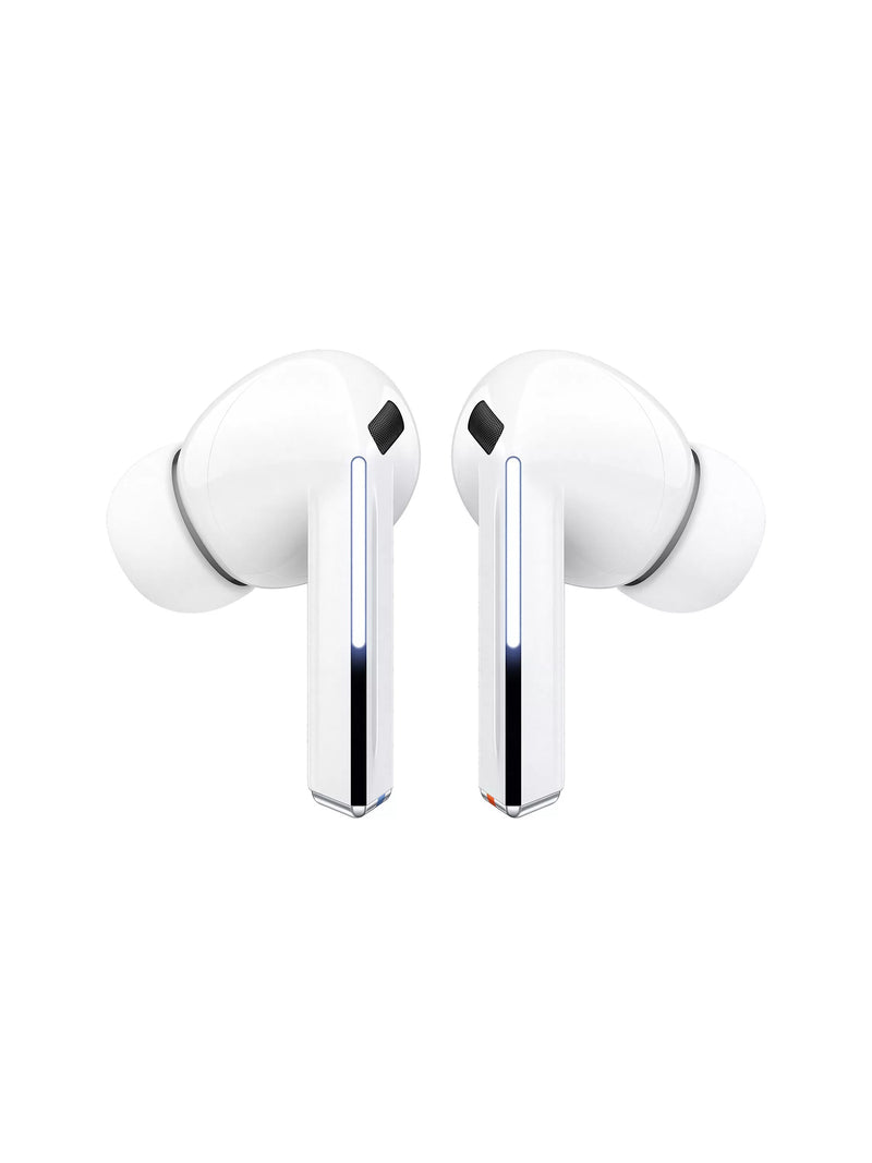 Samsung Galaxy Buds3 Pro white wireless earbuds, imported from the UK