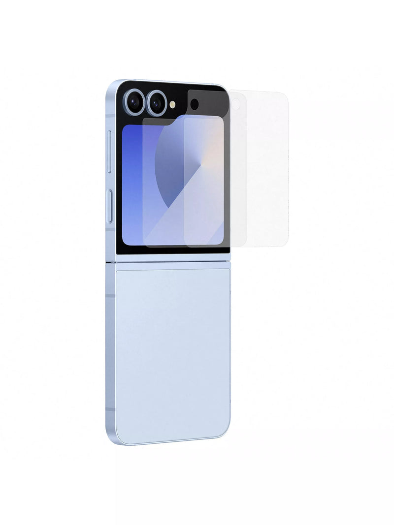 Samsung anti-reflecting film for Z Flip6 pack of 2 - British product