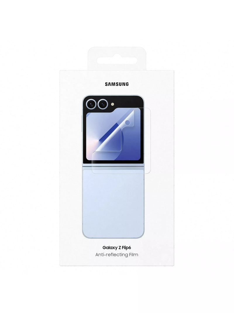 Samsung anti-reflecting film for Z Flip6 pack of 2 - British product