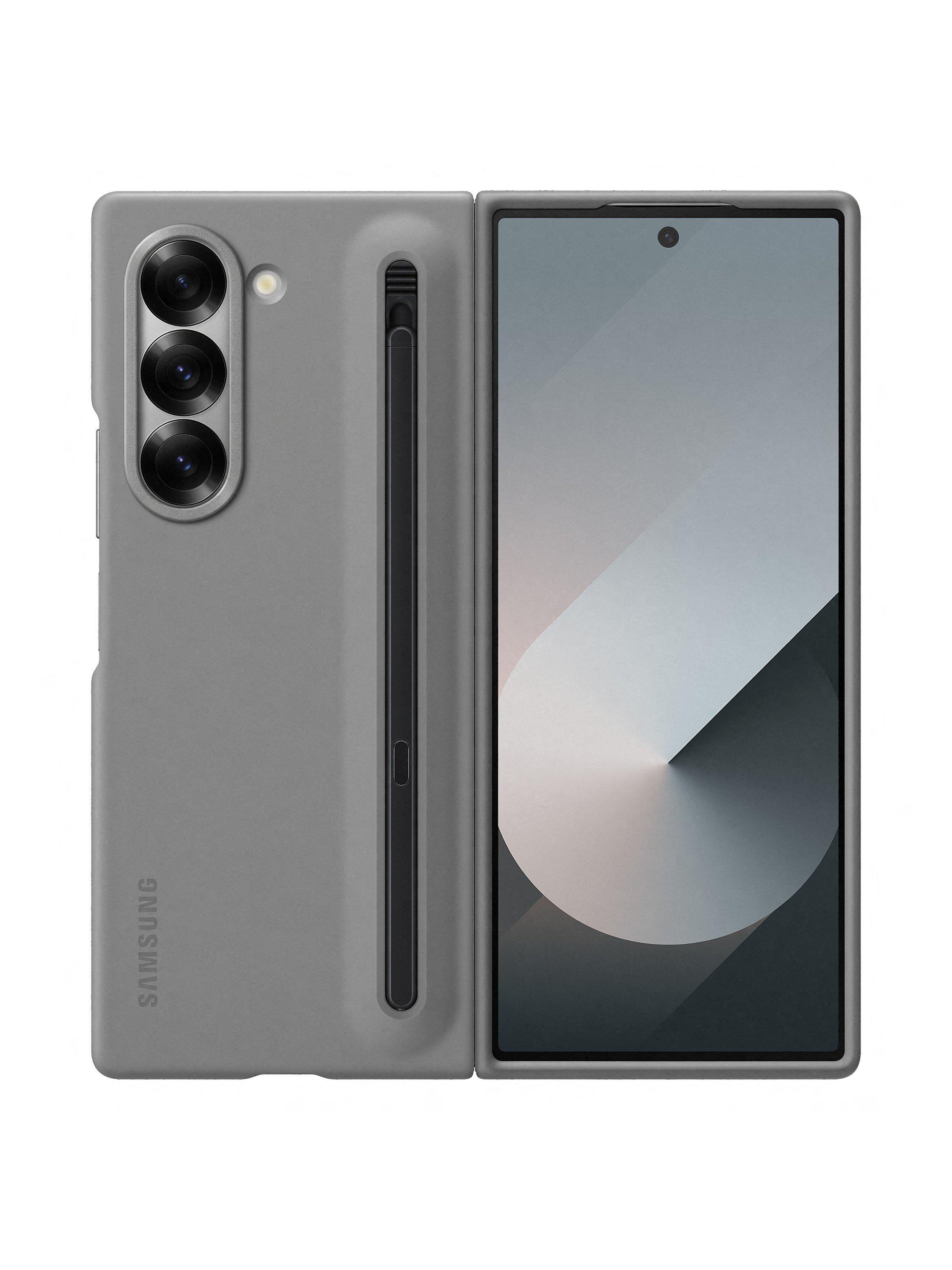Samsung S Pen Case for Galaxy Z Fold6 grey, imported from the UK