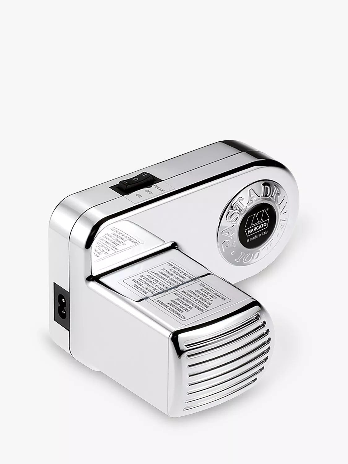 Marcato Pastadrive 220V Motor, Silver Chrome - McGrocer
