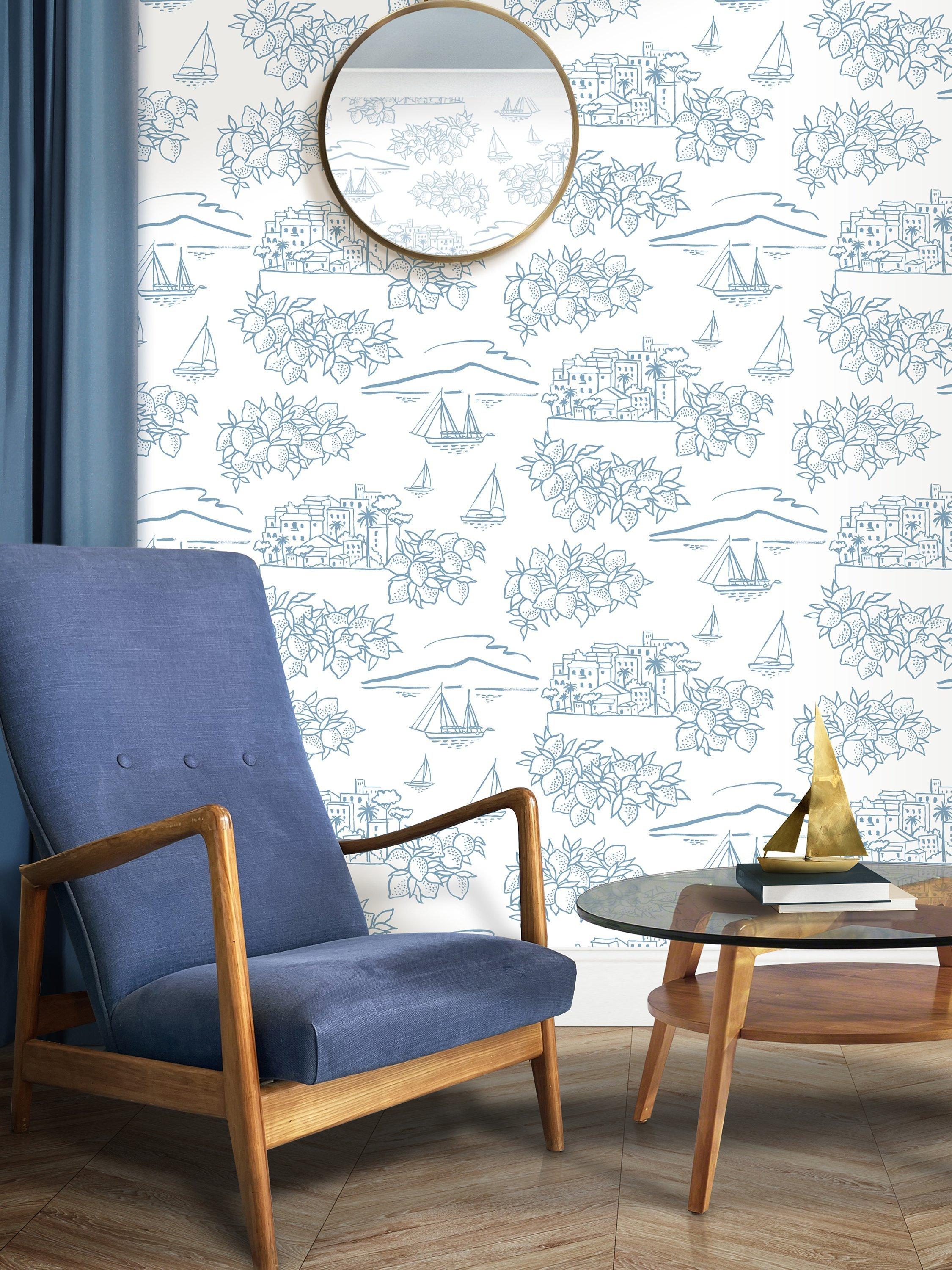 Mini Moderns Limoneto wallpaper matte finish - British product