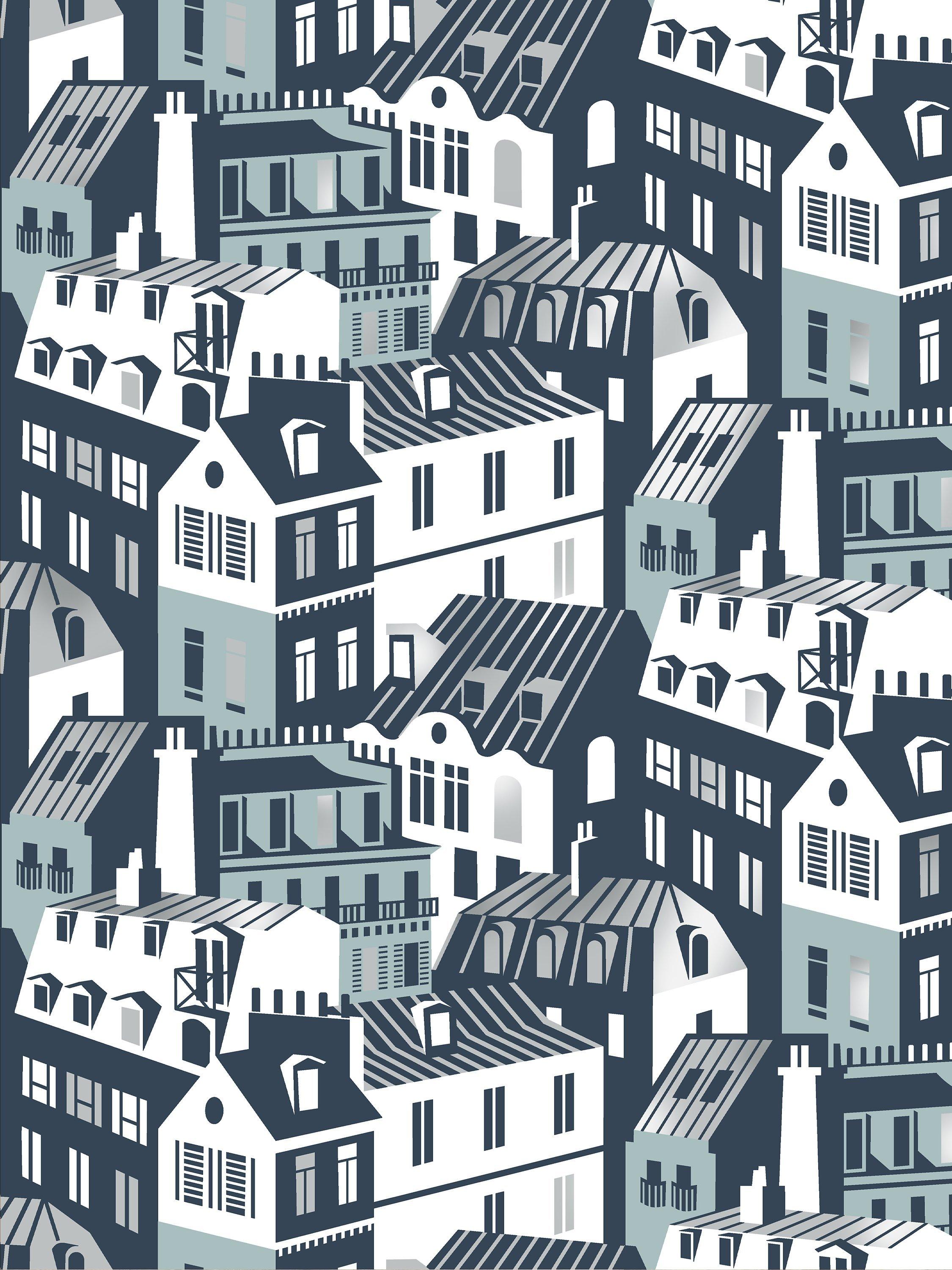 Mini Moderns Emma's Apartment Wallpaper 10m roll, imported from the UK