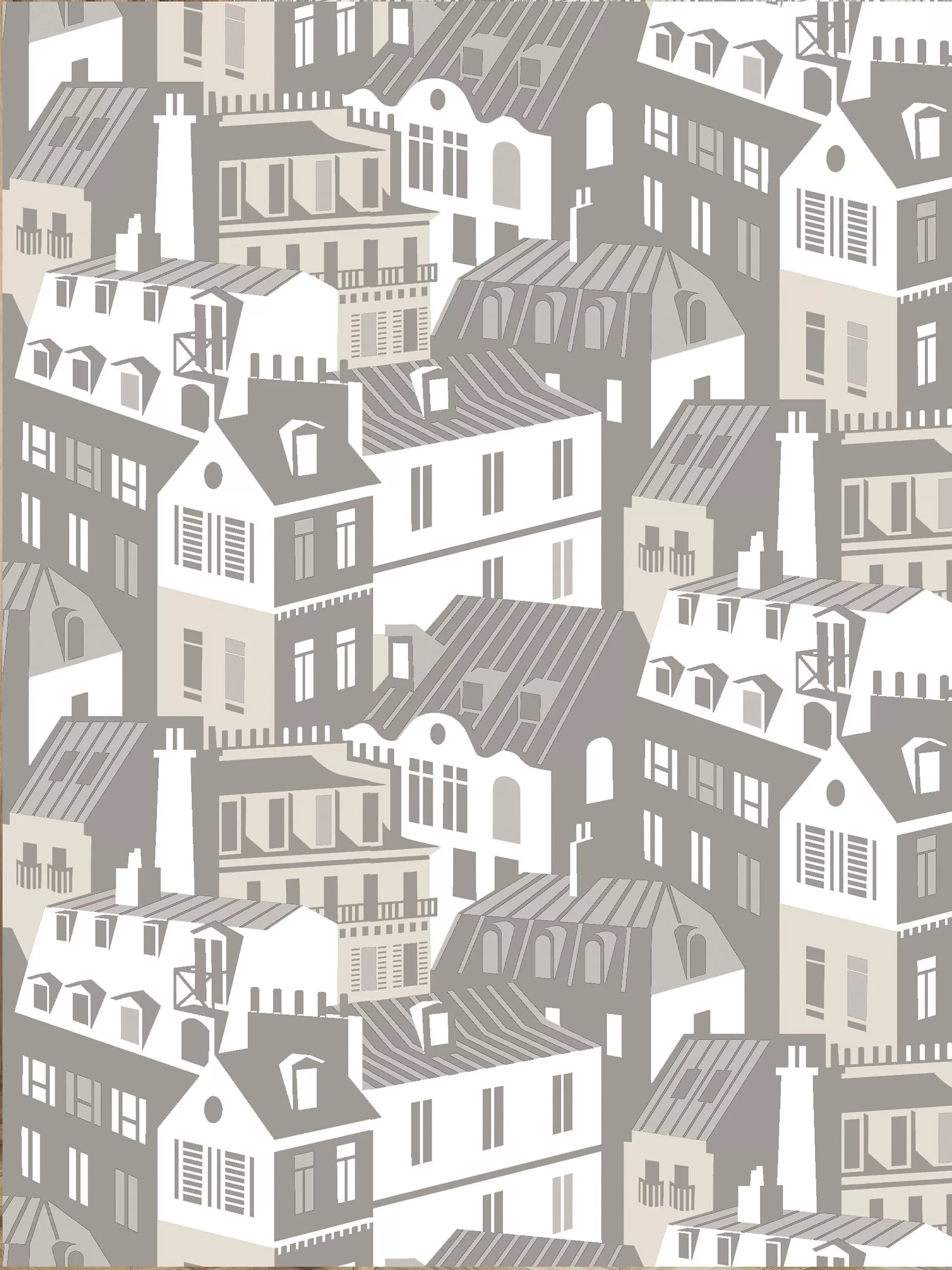 Mini Moderns Emma's Apartment Wallpaper - Tide/Zinc MMTLG06HT