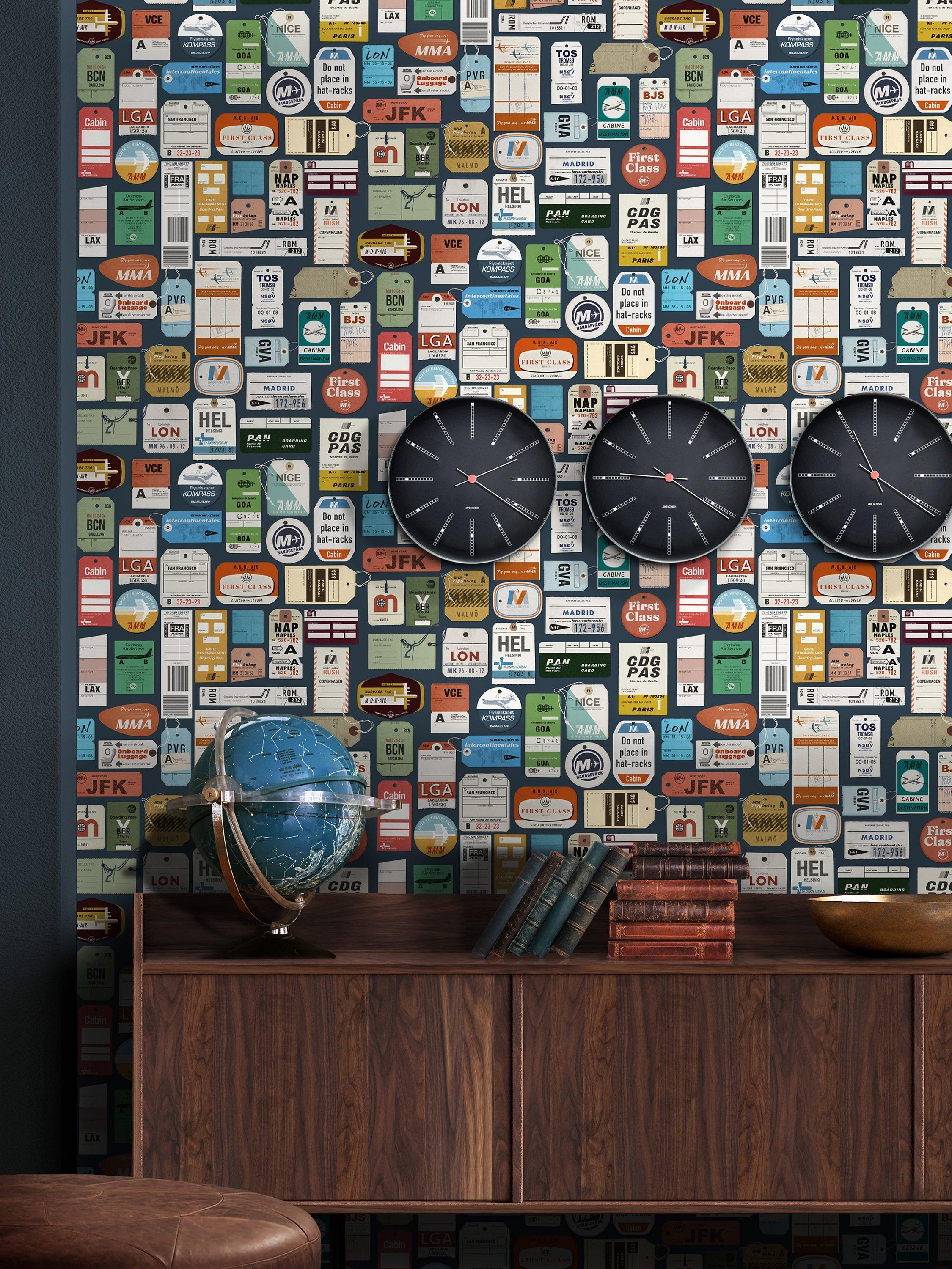 Mini Moderns Jet Set Tapete (britische Marke)