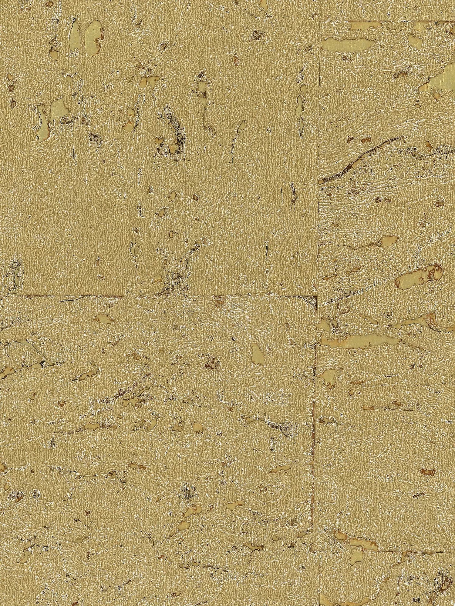 Osborne & LIttle Kanoko Cork Wallpaper Gold, W7820-07