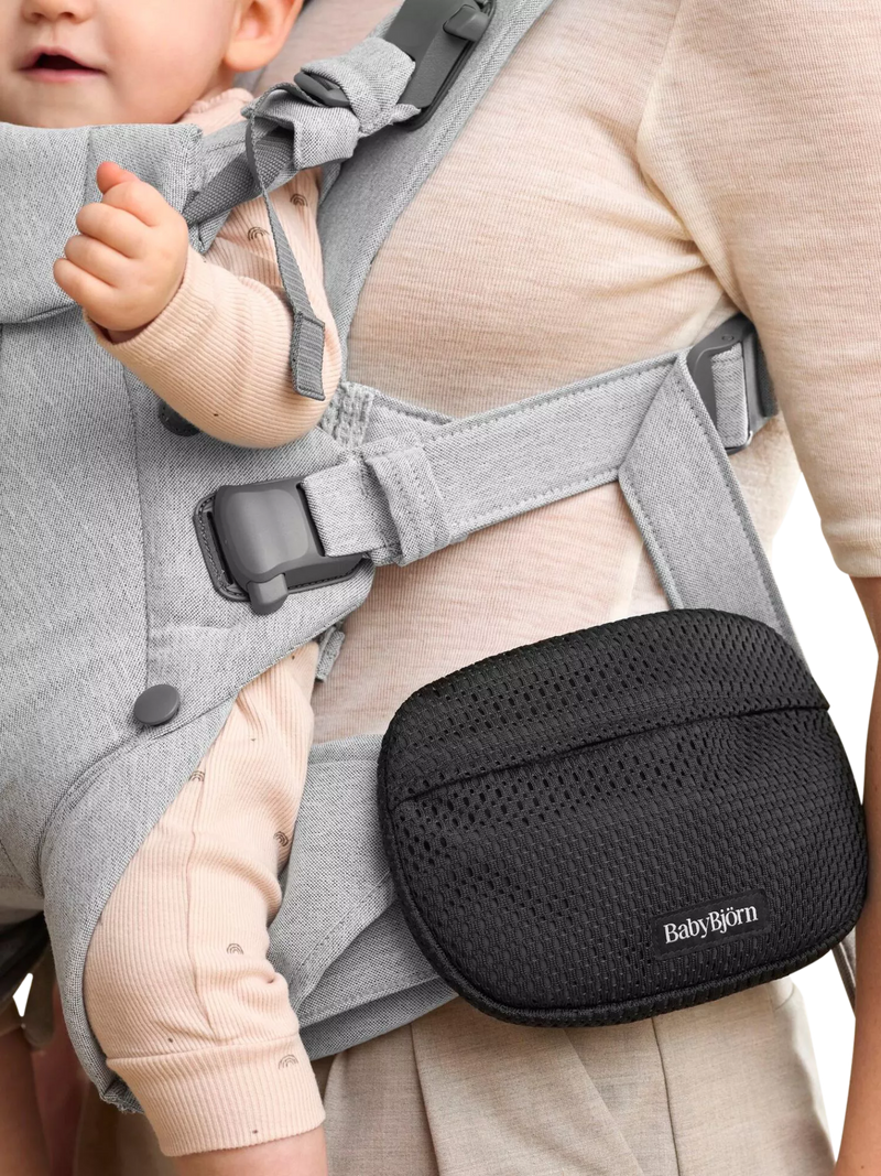 BabyBjörn carrier pouch mesh black, UK version