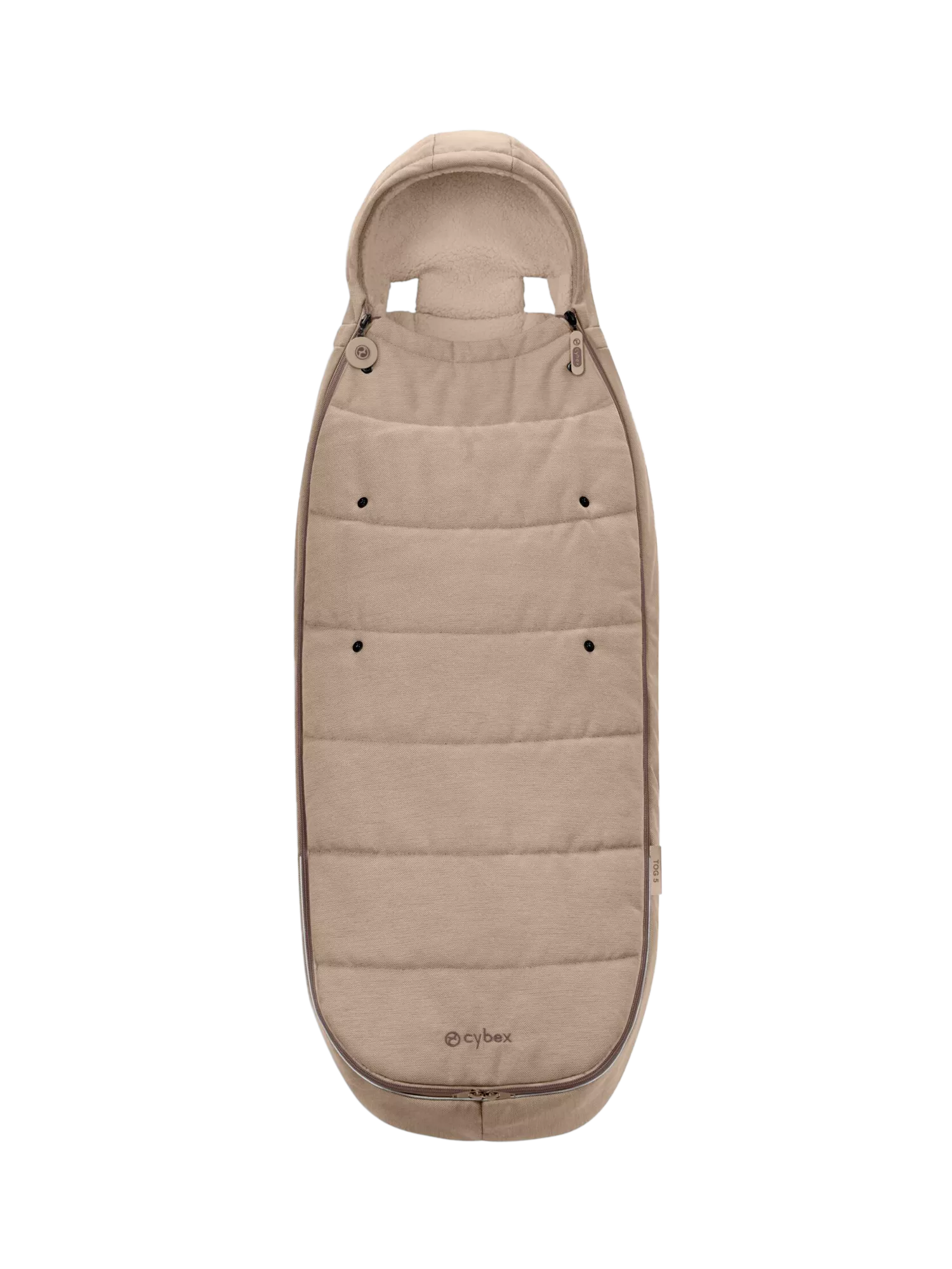 Cybex Gold Footmuff Almond Beige - British product