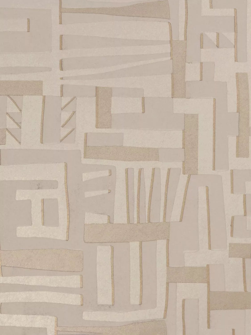 Osborne & Little Zawaya Wallpaper, Snow W7851-02
