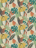 Osborne & Little Zylina Wallpaper, Terracotta/Teal W7852-02
