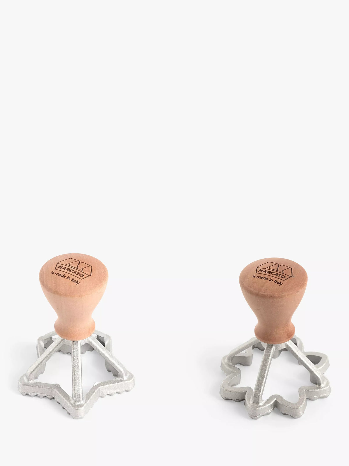 Marcato Cookie Cutters Star Flower Set of 2, imported from the UK