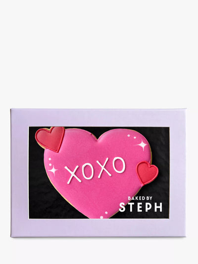 John Lewis Baked by Steph XOXO Heart Cookie, 35g