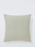 Diamond Pattern Woven Cushion with Duck Feather Filling