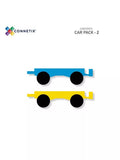 Connetix Car Pack with real rubber wheels (British brand)