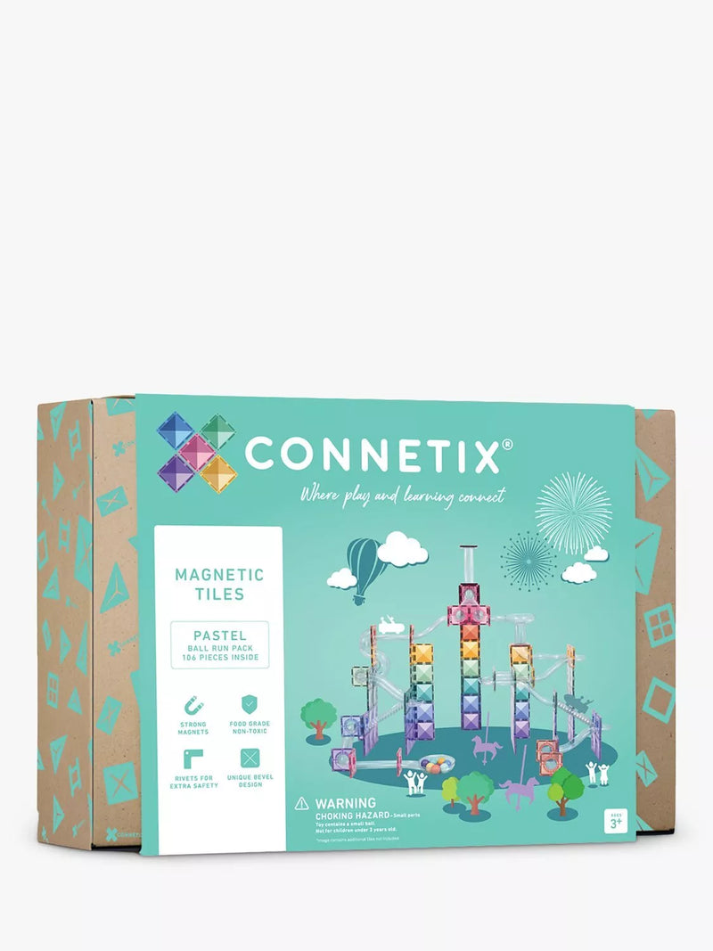 Connetix pastel ball run pack 106 piece, UK version