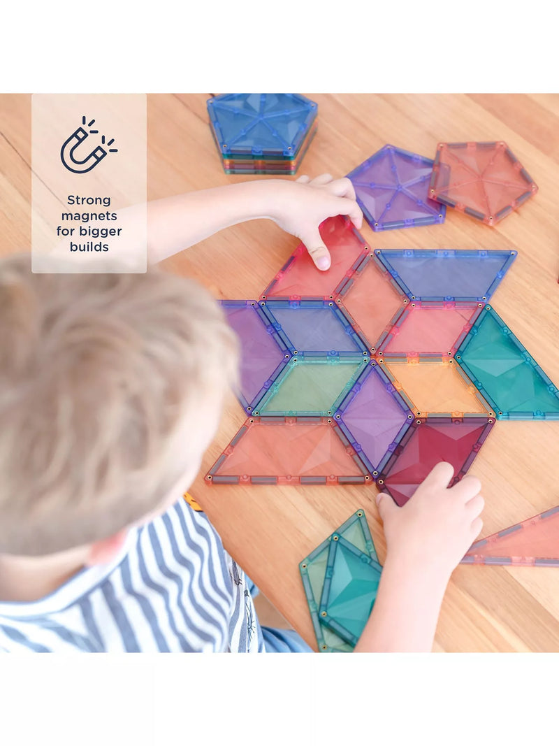 Connetix 48 piece pastel shape expansion pack - British product
