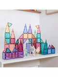 Connetix pastel magnetic tile set 64 piece - British product