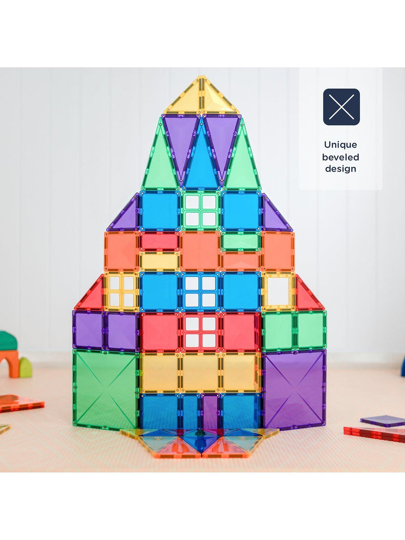 Connetix magnetic tile rainbow creative pack 102 pieces - British product