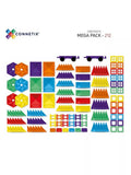 Connetix Rainbow Mega Pack 212 piece magnetic tile set, UK version
