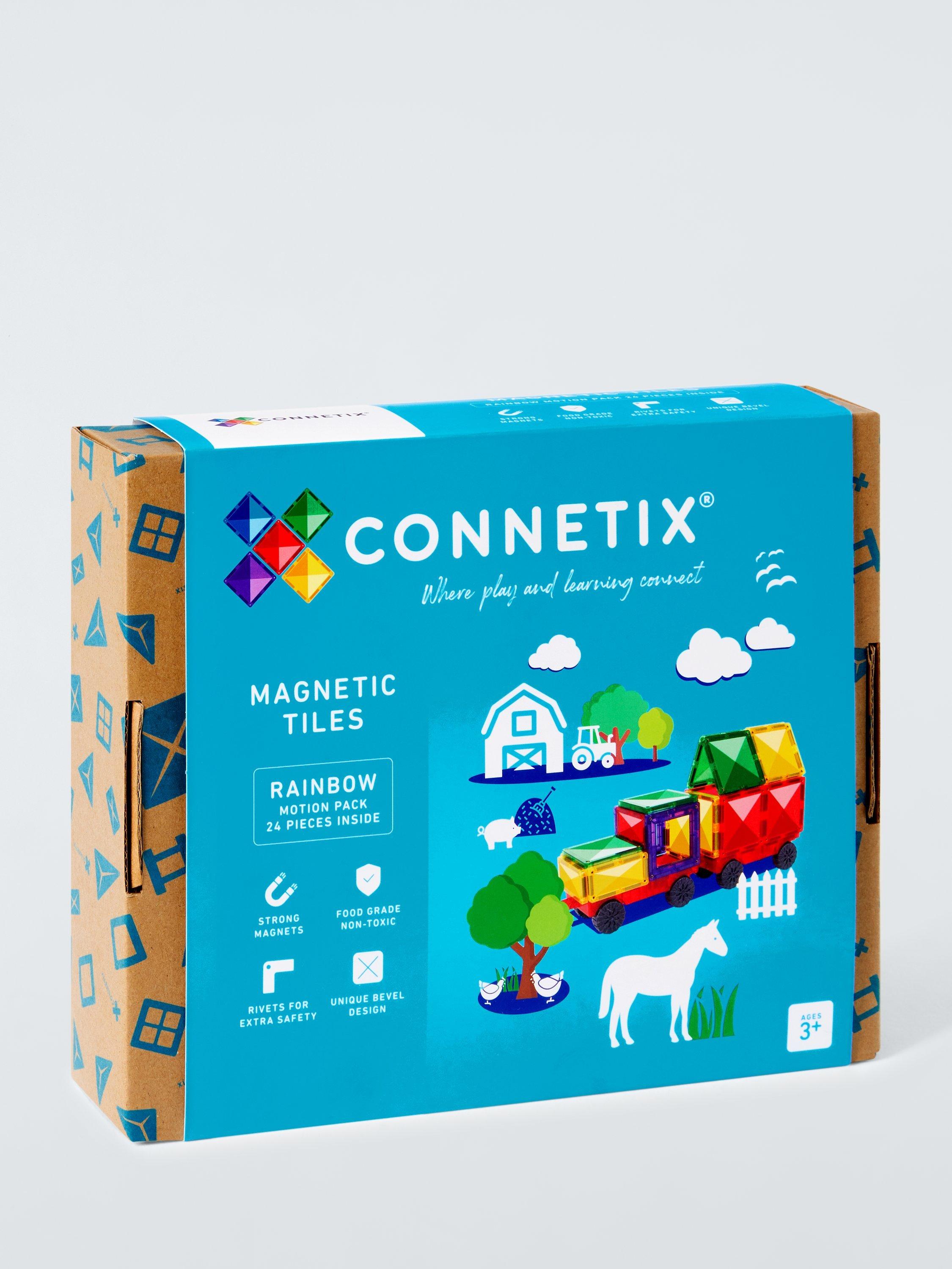 Connetix 24 Piece Motion Pack magnetic construction toy - British product