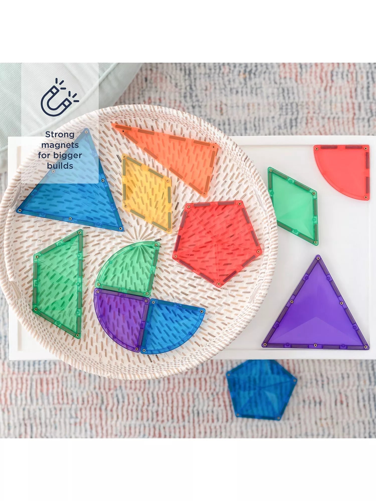 Connetix rainbow shape expansion pack 36 piece, UK version