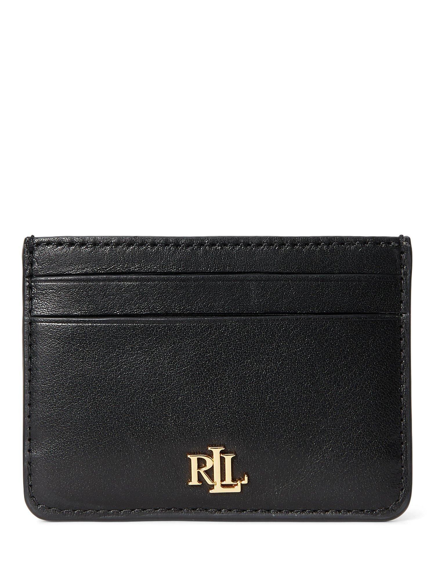 Lauren Ralph Lauren leather slim card holder, UK version