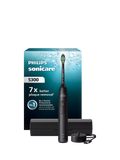 Philips Sonicare 5300 black electric toothbrush with W2 head, UK version