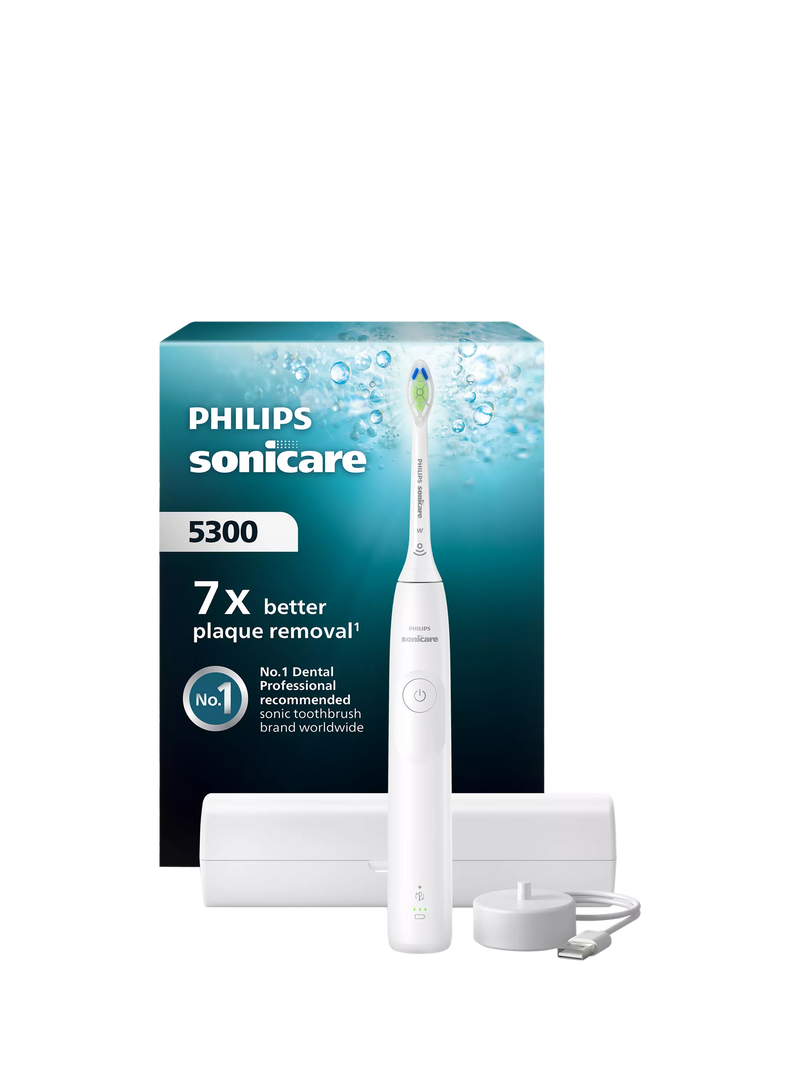 Philips Sonicare 5300 electric toothbrush white (British brand)