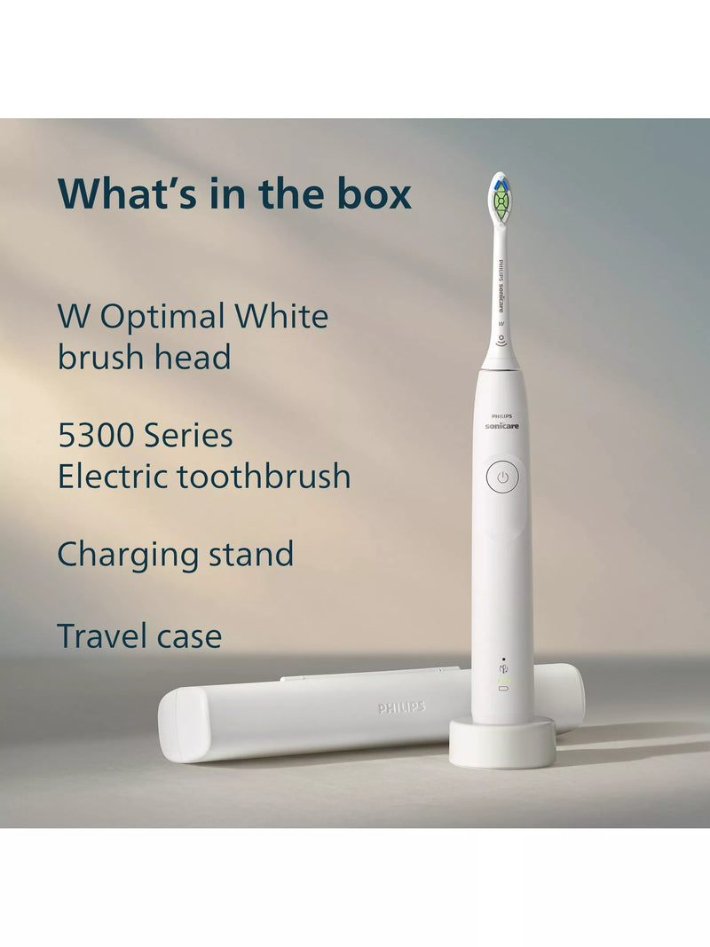 Philips Sonicare 5300 electric toothbrush white (British brand)