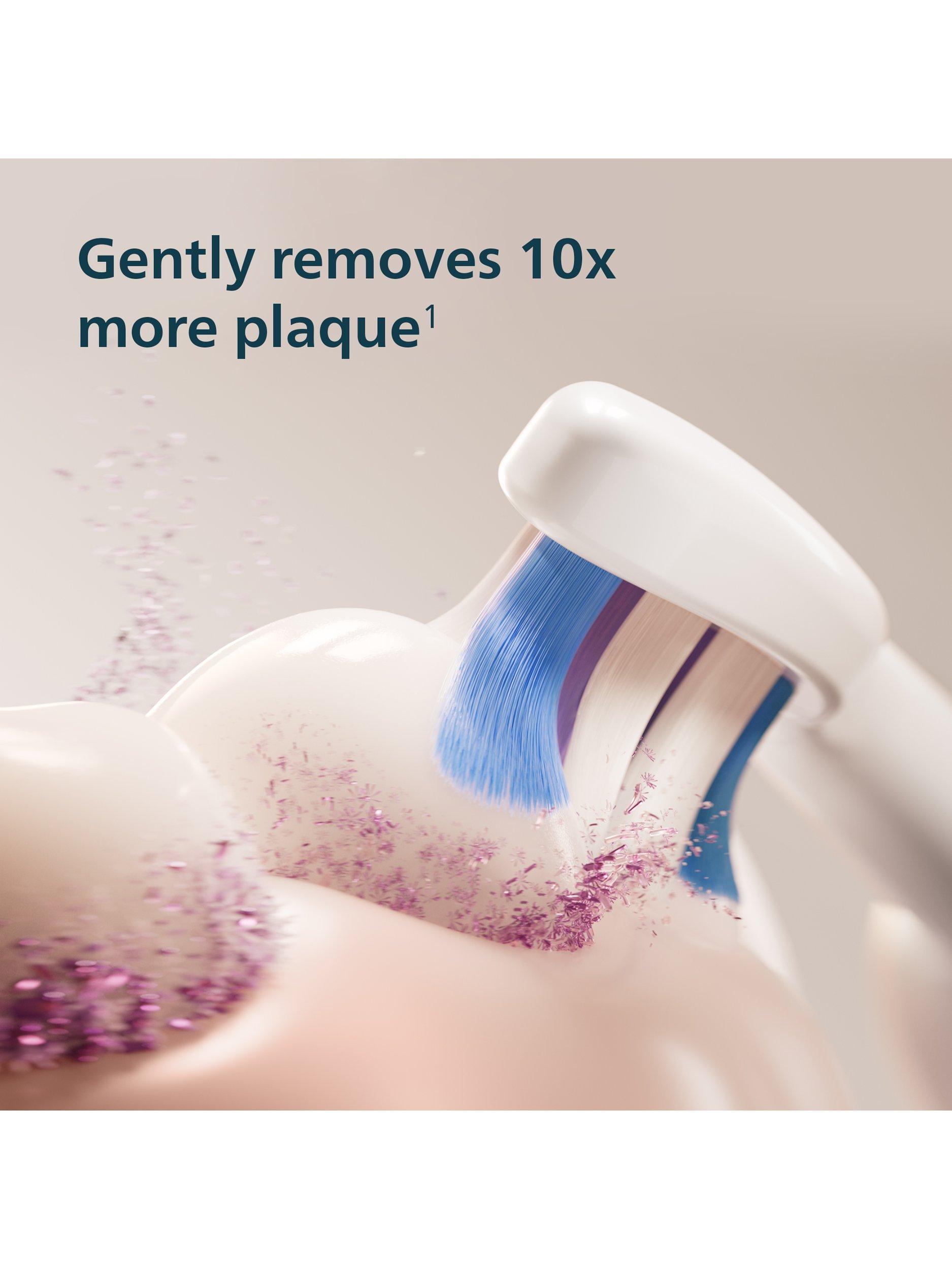 Philips Sonicare 6100 elektrische Zahnbürste S2 Sensitive Bürstenkopf USB-Ladegerät, UK-Version