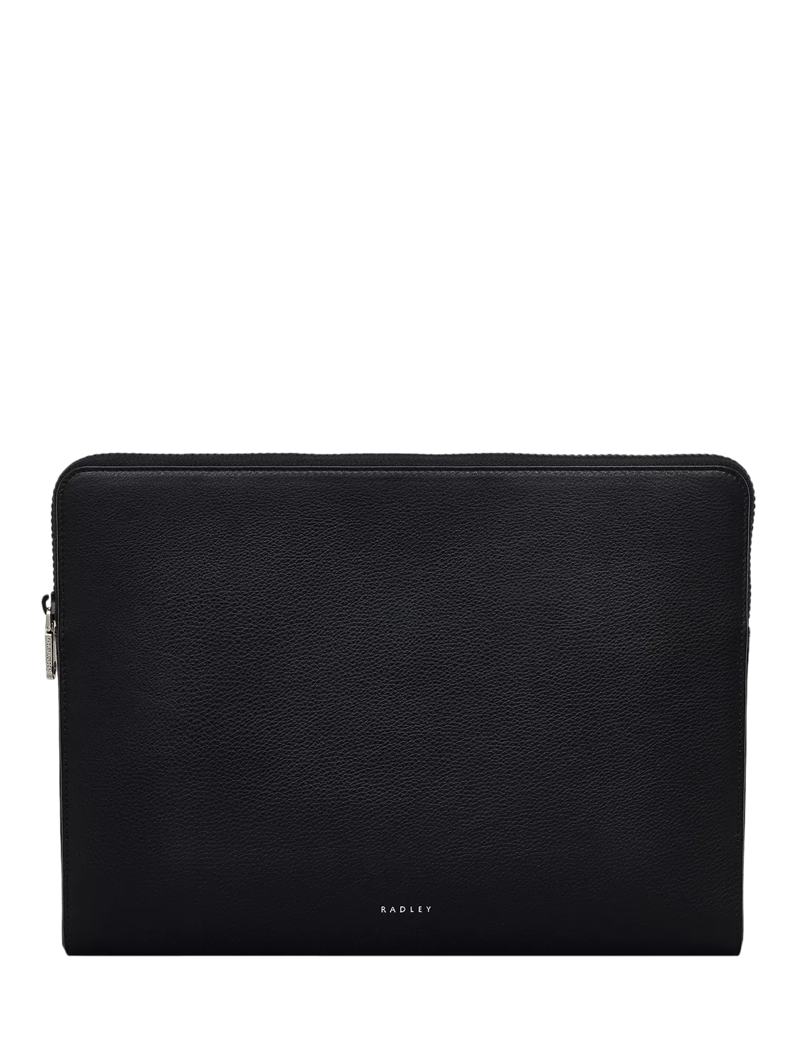 Radley Commute Street leather laptop pouch black, imported from the UK