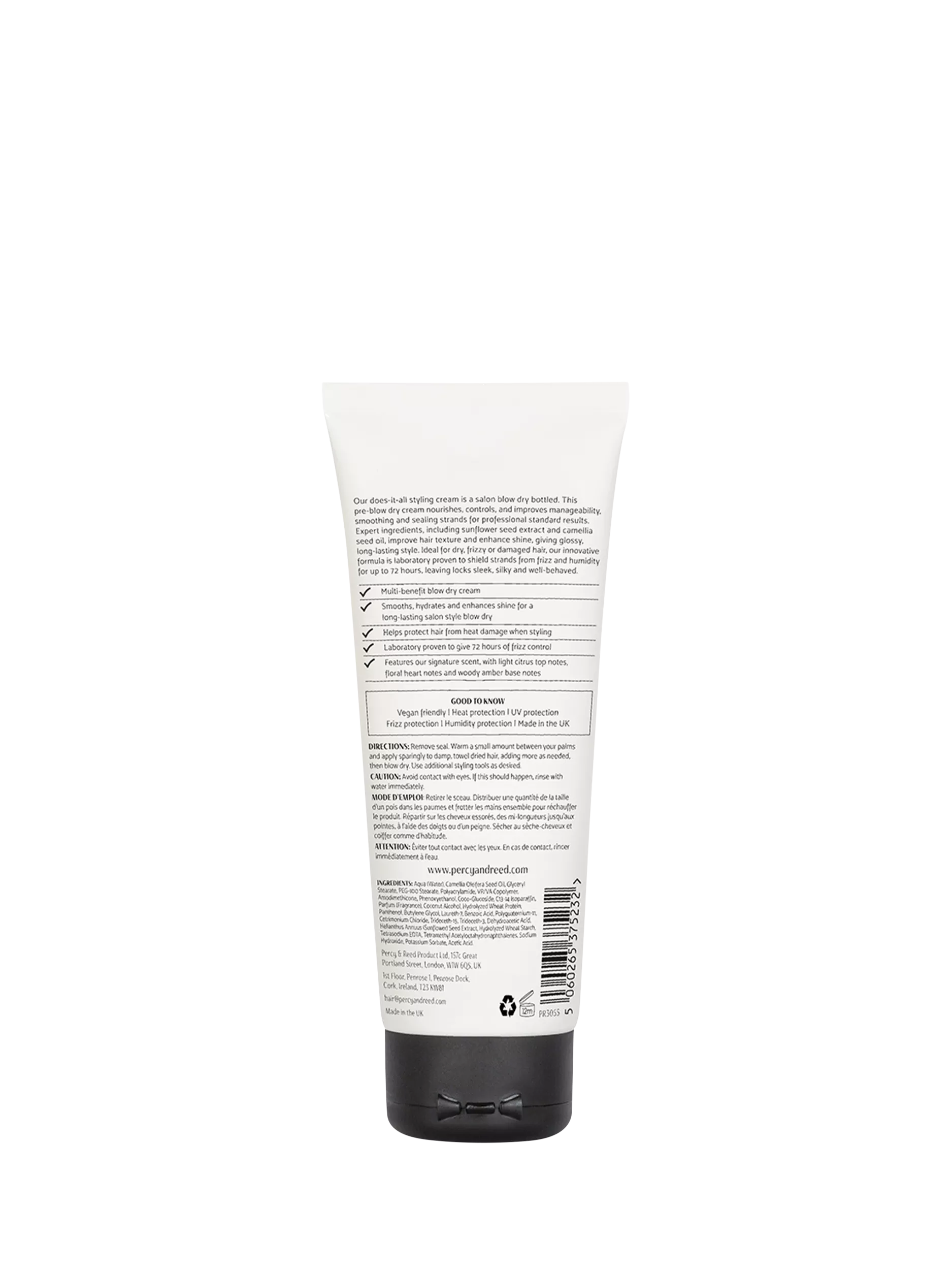 Percy & Reed Smoothing Blow Dry Cream 100ml, UK version